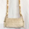 Bolsa "Veludo Brocado Off White" - Image 2